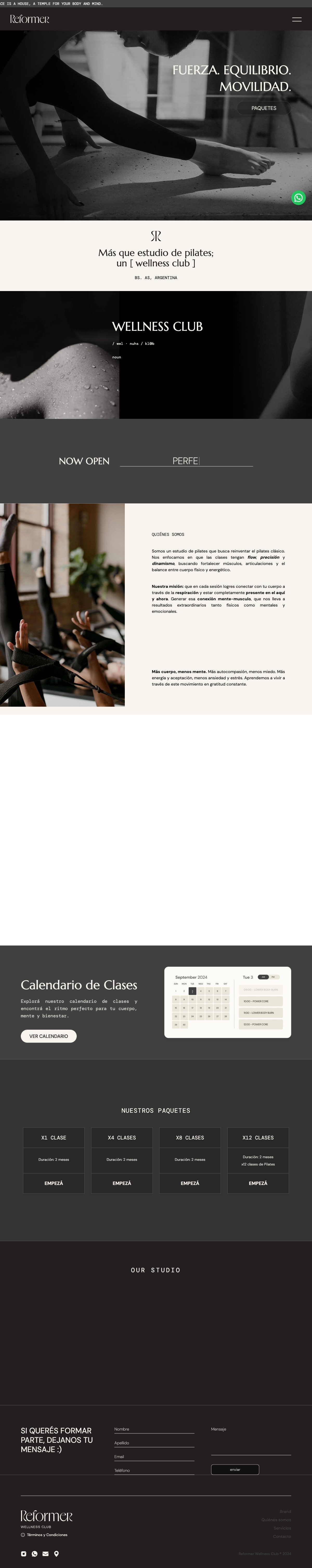 Reformer Pilates